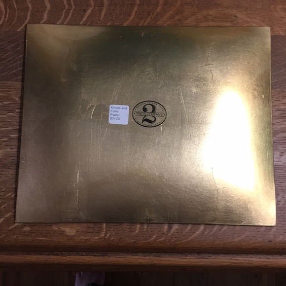 Knives & Forks Glass Platter - Picture 5 of 8